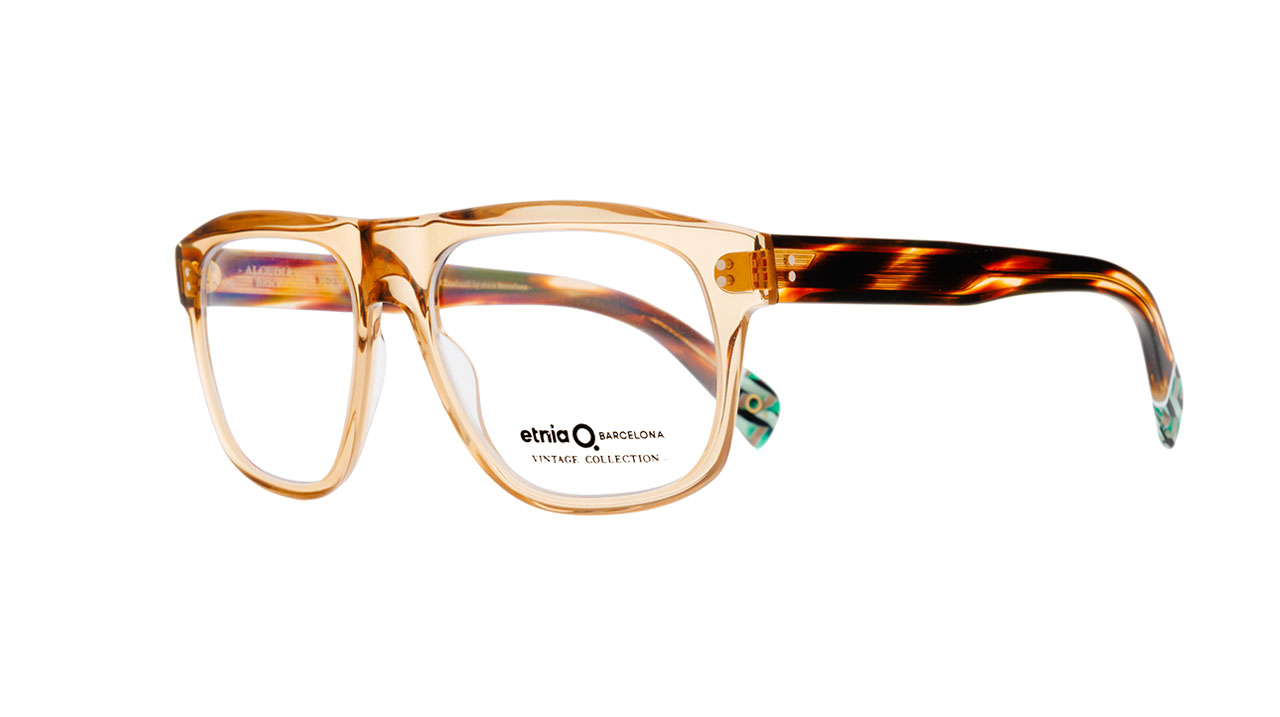 Paire de lunettes de vue Etnia-vintage Alcudia couleur n/d - Côté à angle - Doyle