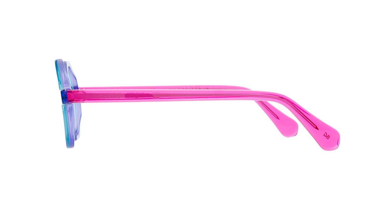 Paire de lunettes de vue La-brique-et-la-violette Kiss couleur n/d - Côté droit - Doyle
