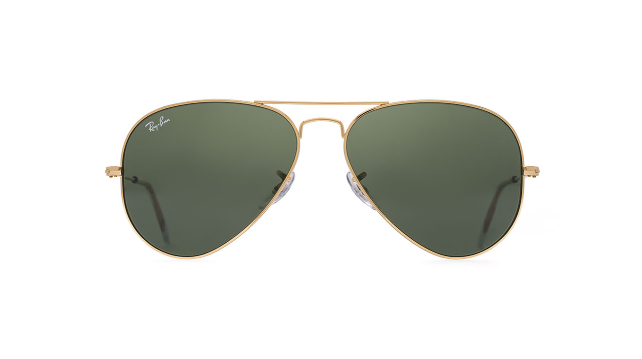 Paire de lunettes de soleil Ray-ban Rb3025 couleur or - Doyle