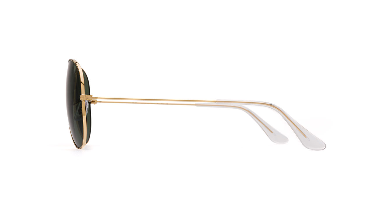 Paire de lunettes de soleil Ray-ban Rb3025 couleur or - Côté droit - Doyle