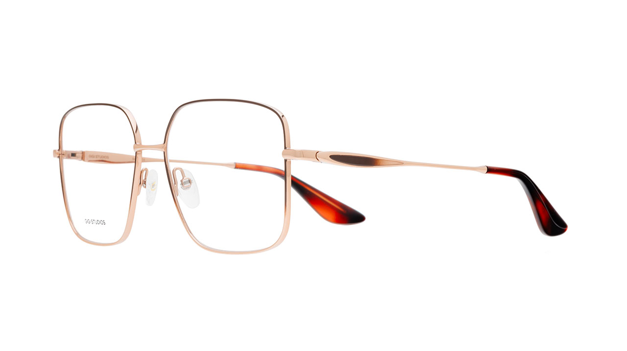 Paire de lunettes de vue Gigi-studios Thrive 012 couleur n/d - Côté à angle - Doyle