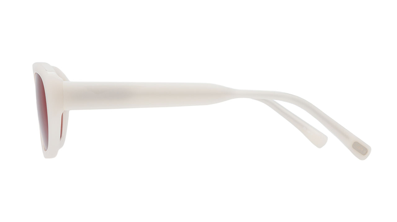 Paire de lunettes de soleil Atelier-78 Kate /s couleur blanc - Côté droit - Doyle