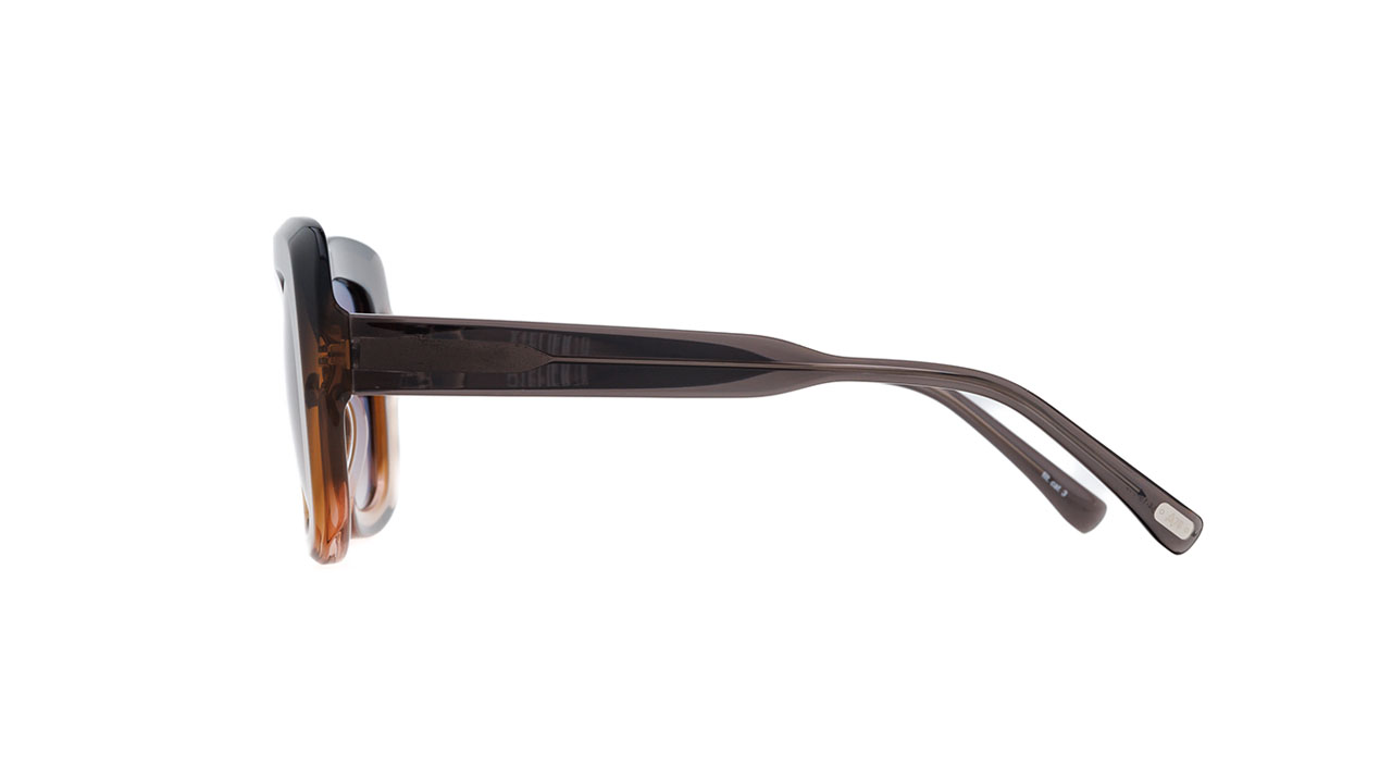Paire de lunettes de soleil Atelier-78 Sue /s couleur gris - Côté droit - Doyle
