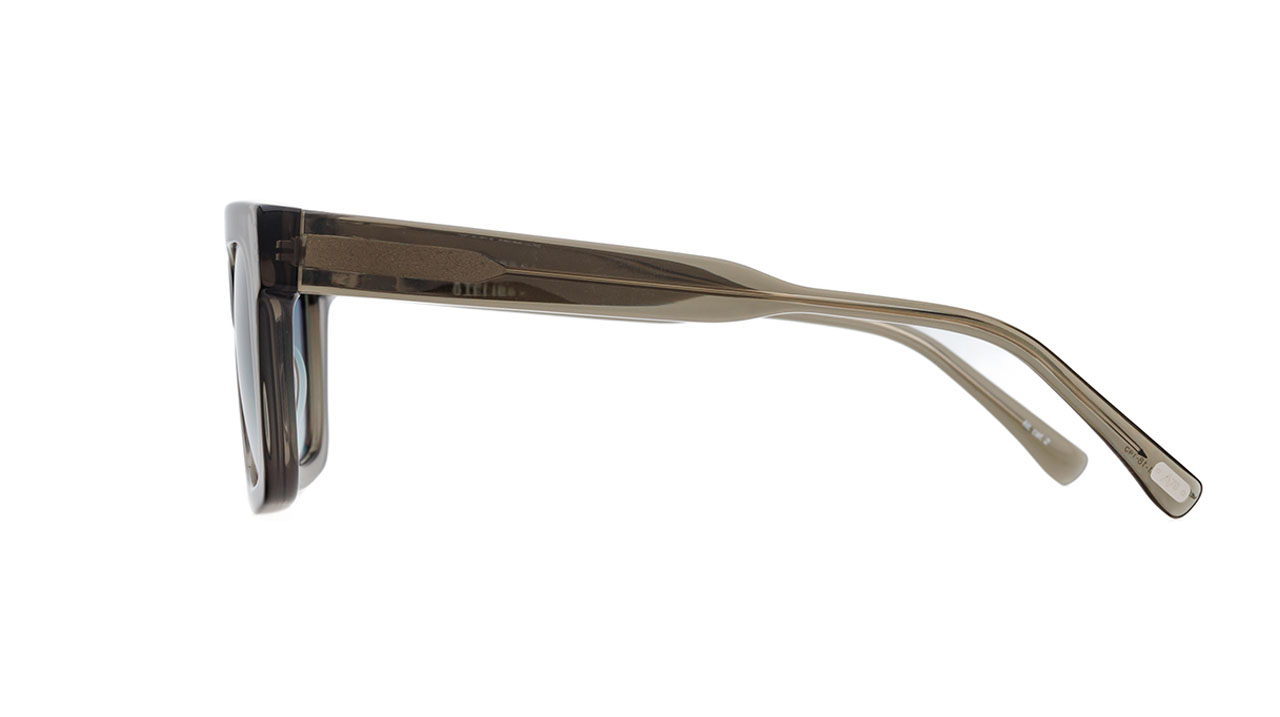 Paire de lunettes de soleil Atelier-78 Fred /s couleur olive - Côté droit - Doyle