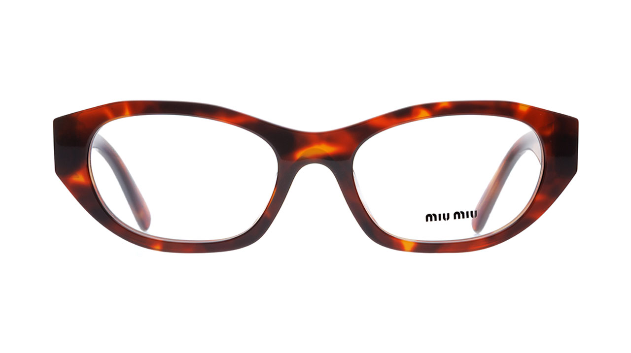 Paire de lunettes de vue Miu-miu Mu03w couleur havane - Doyle