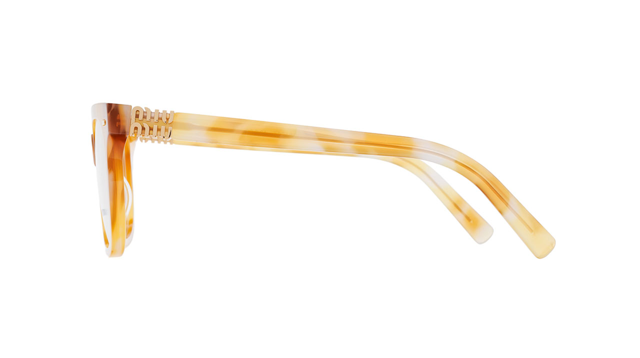 Paire de lunettes de vue Miu-miu Mu06x couleur n/d - Côté droit - Doyle