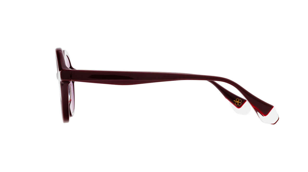 Paire de lunettes de soleil Gigi-studios Isidora /s couleur or rose - Côté droit - Doyle