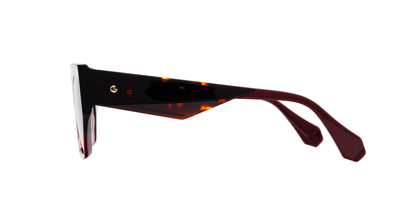Paire de lunettes de soleil Gigi-studios Luce /s couleur or rose - Côté droit - Doyle