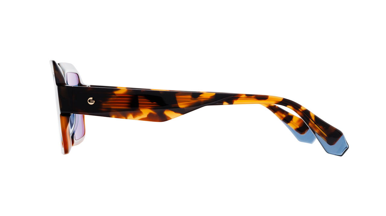 Paire de lunettes de soleil Gigi-studios Soleil /s couleur gris - Côté droit - Doyle