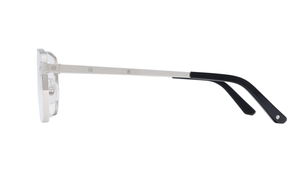 Paire de lunettes de vue Cartier Ct0480o couleur havane or - Côté droit - Doyle