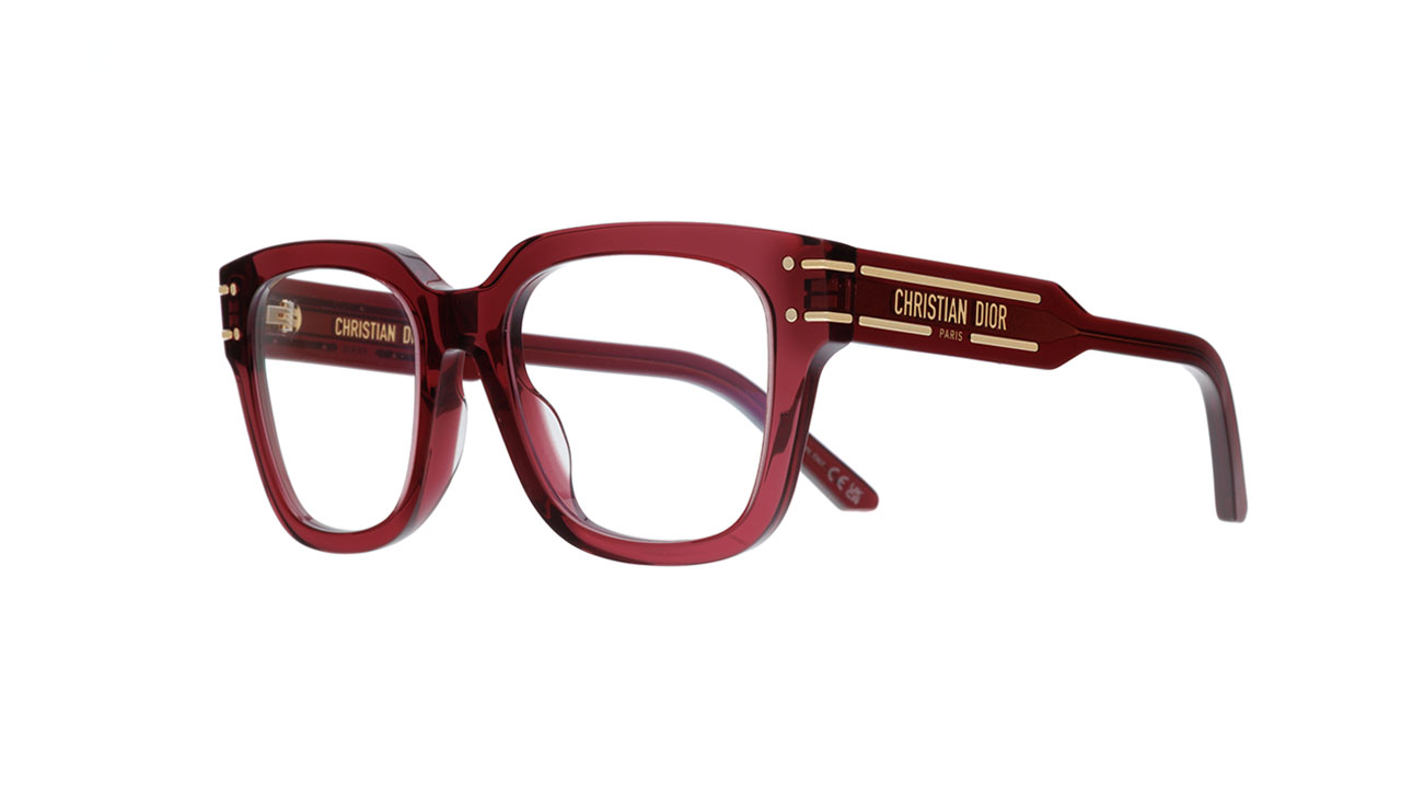 Paire de lunettes de vue Christian-dior Diorsignatureo s5i couleur n/d - Côté à angle - Doyle