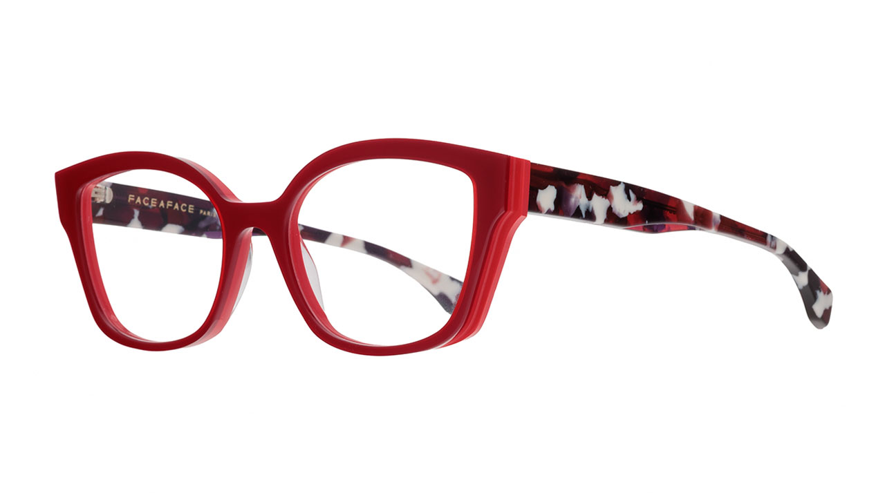 Glasses Face-a-face Offset 1, red colour - Doyle