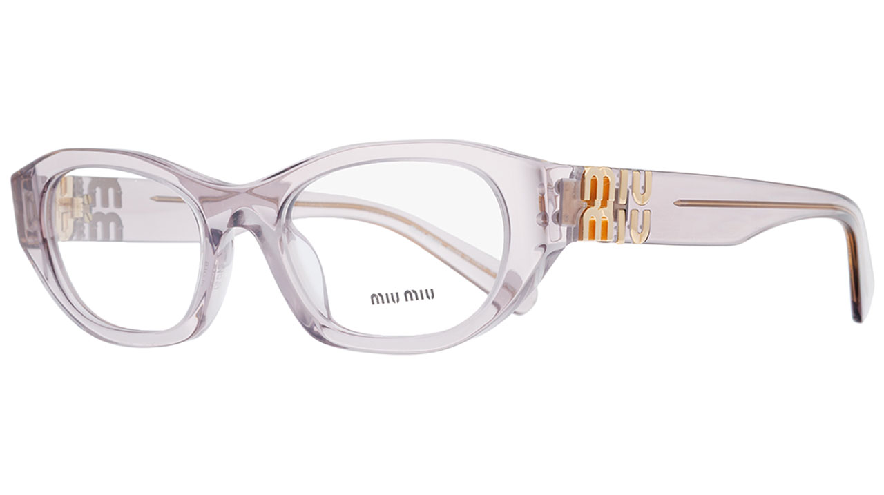 Paire de lunettes de vue Miu-miu Mu03w couleur n/d - Côté à angle - Doyle