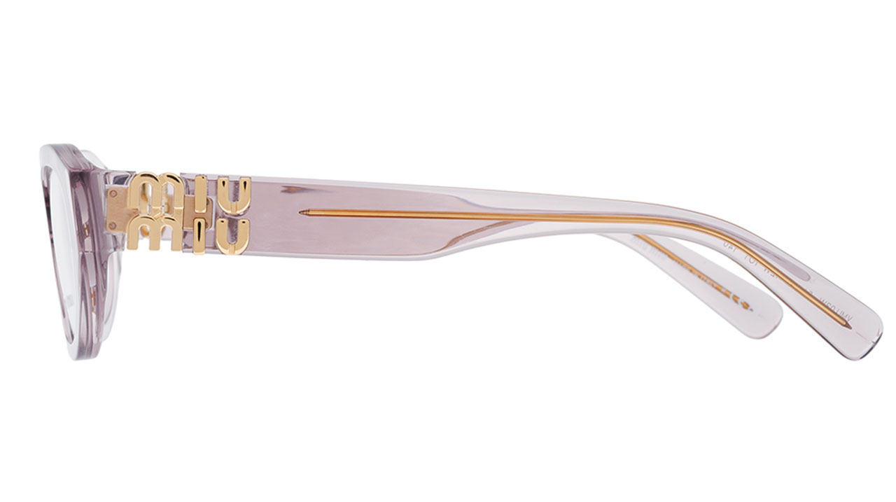 Paire de lunettes de vue Miu-miu Mu03w couleur n/d - Côté droit - Doyle