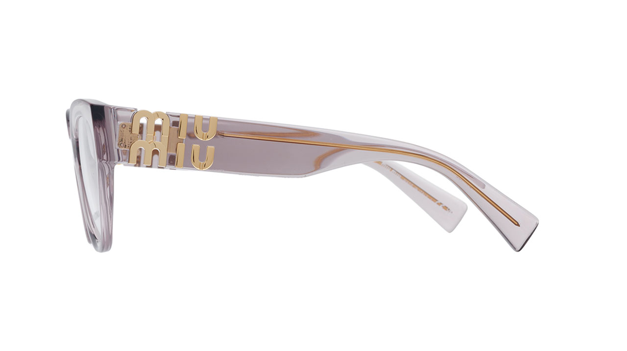 Paire de lunettes de vue Miu-miu Mu01v couleur n/d - Côté droit - Doyle