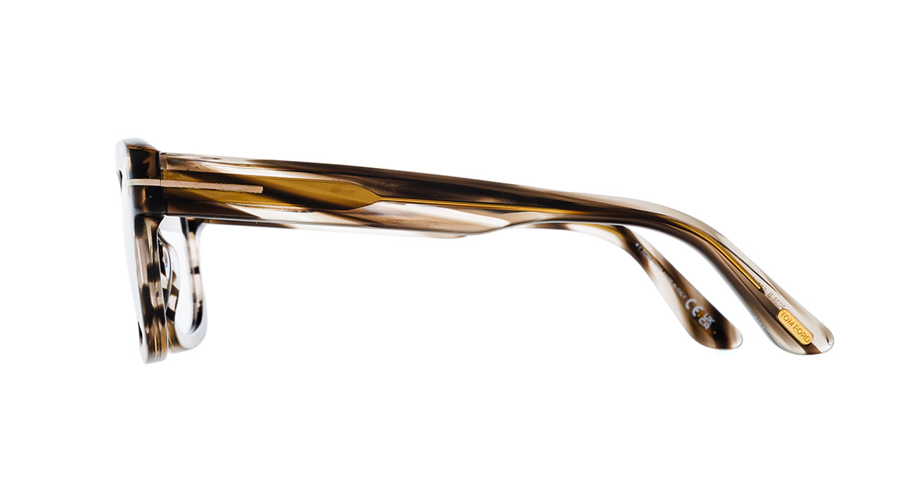 Paire de lunettes de vue Tom-ford Tf6036-b couleur brun - Côté droit - Doyle