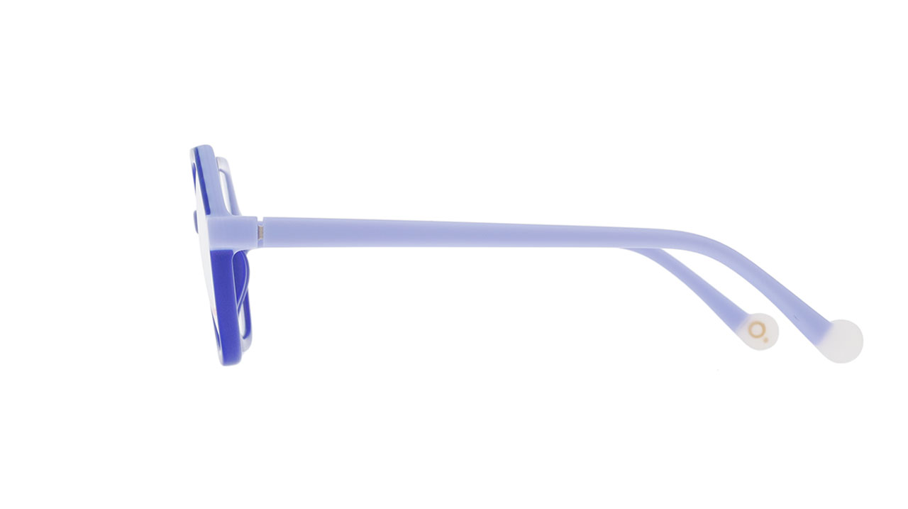 Paire de lunettes de vue Etnia-barcelona Turtle couleur bleu - Côté droit - Doyle