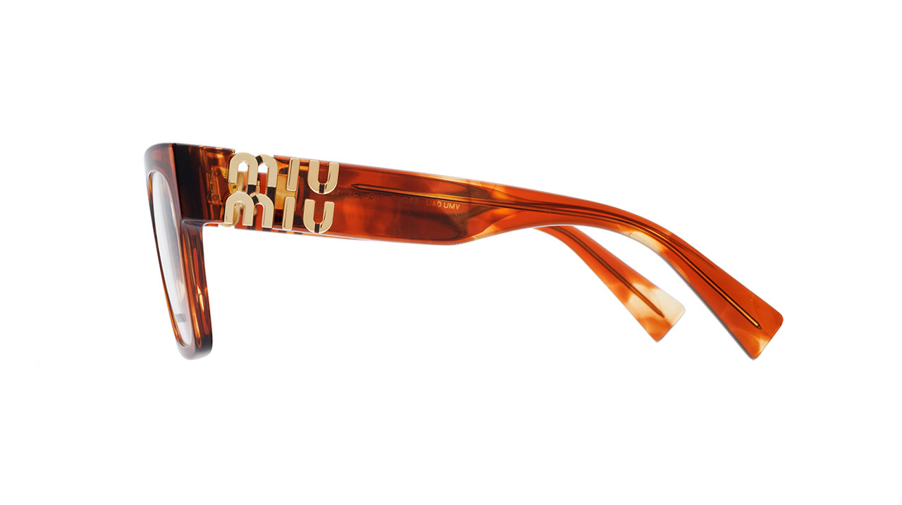 Paire de lunettes de vue Miu-miu Mu04u couleur n/d - Côté droit - Doyle