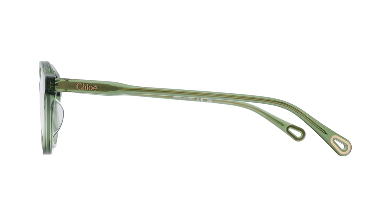 Paire de lunettes de vue Chloe Ch0316oa couleur gris - Côté droit - Doyle