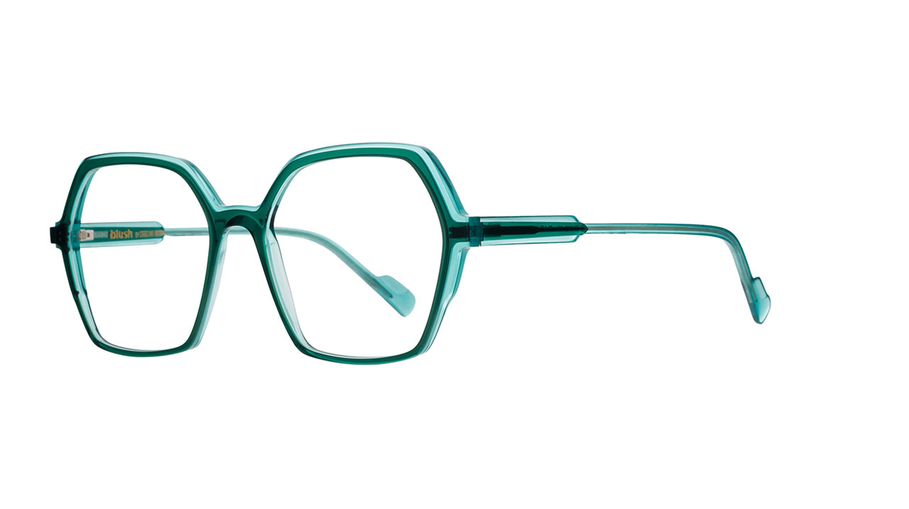Paire de lunettes de vue Blush Flashy couleur n/d - Côté à angle - Doyle