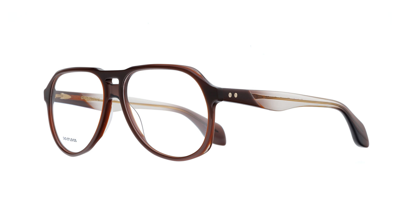 Glasses Gigi-studios Revivre 43, brown colour - Doyle
