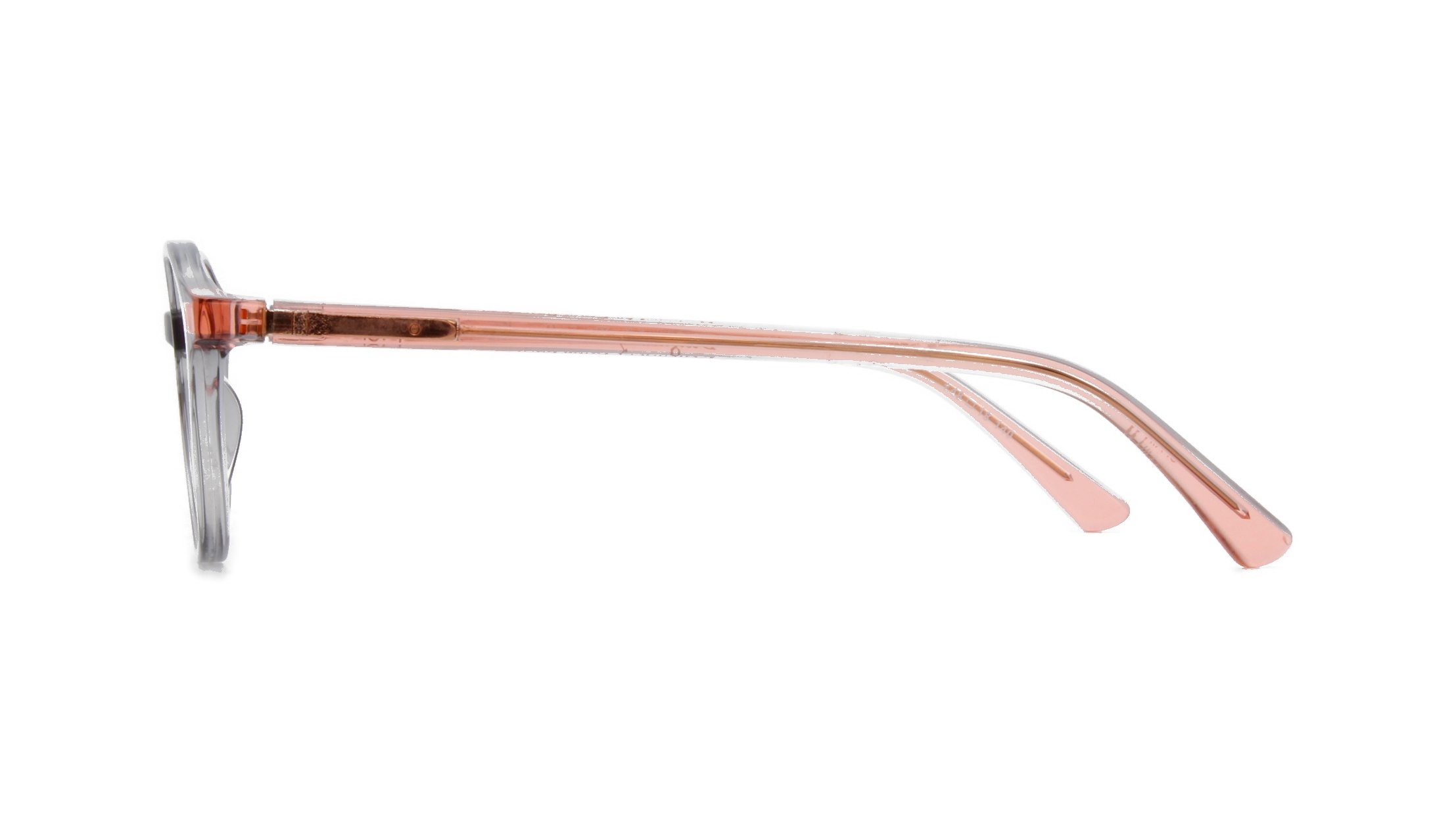 Paire de lunettes de vue Etnia-barcelona Anvers couleur gris - Côté droit - Doyle