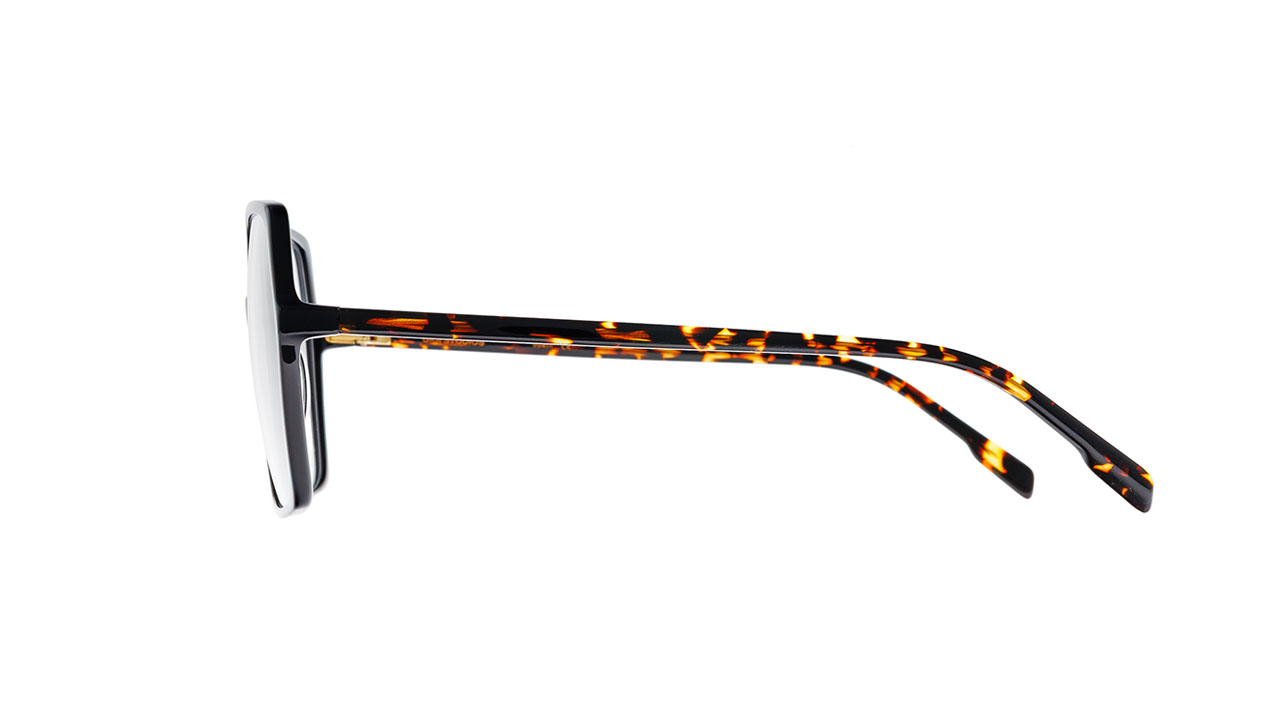 Paire de lunettes de vue Gigi-studios Sian couleur noir - Côté droit - Doyle