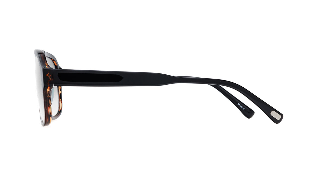 Paire de lunettes de vue Atelier-78 Pat couleur brun - Côté droit - Doyle