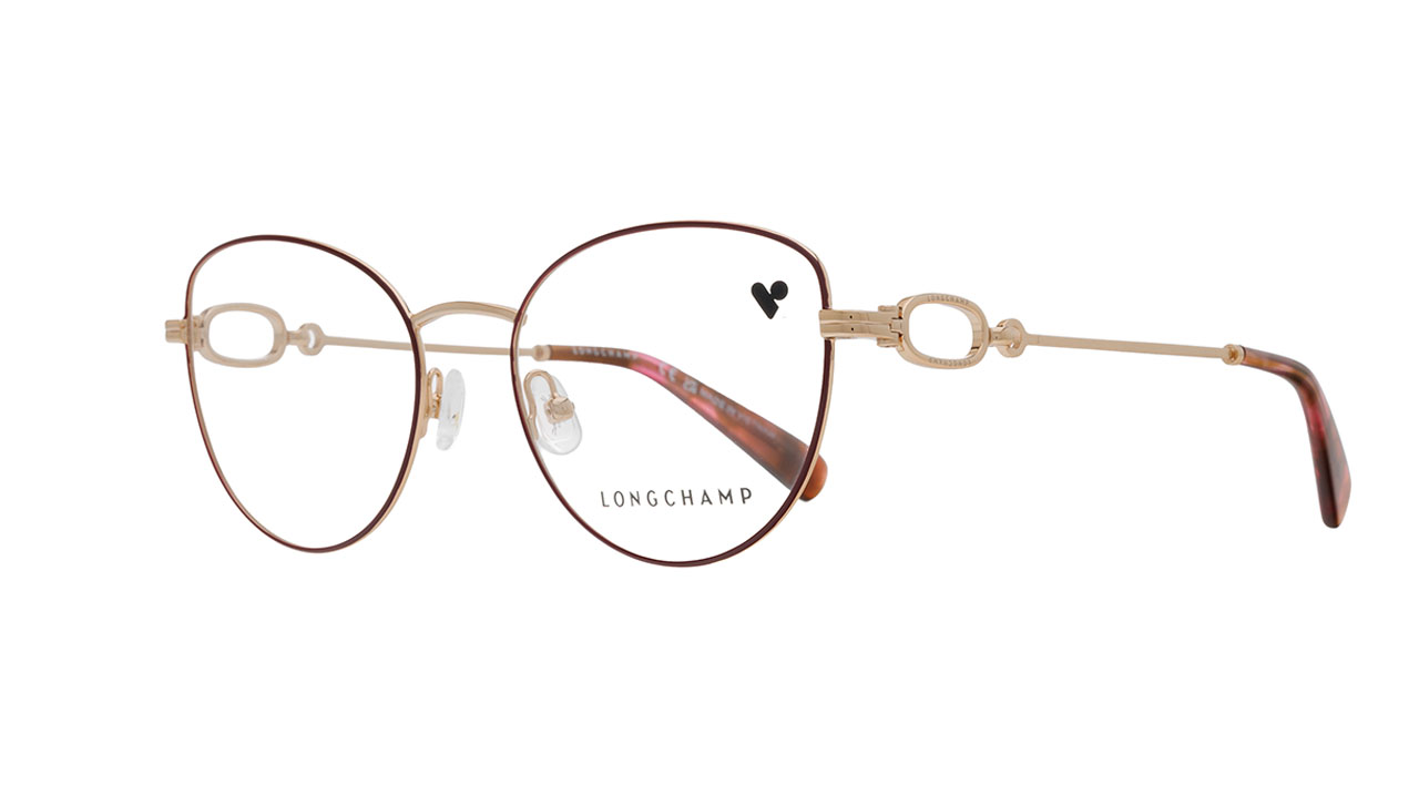 Glasses Longchamp Lo2180, rose gold colour - Doyle
