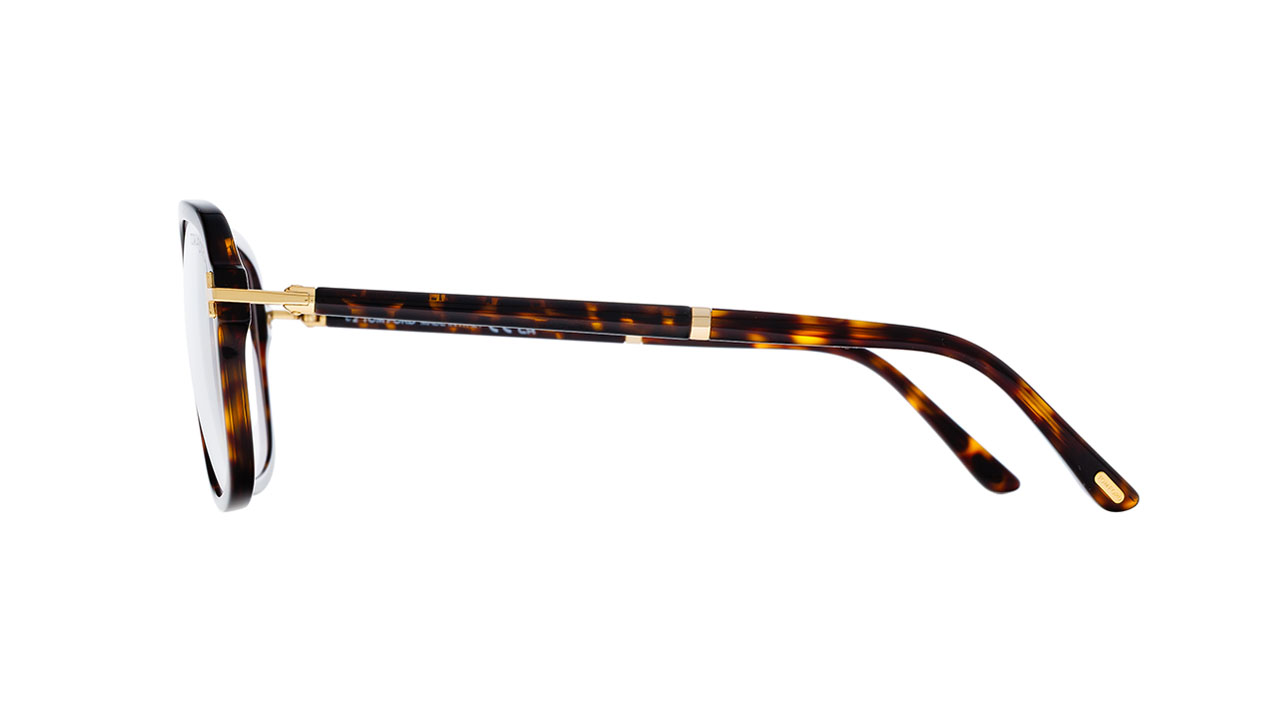 Paire de lunettes de vue Tom-ford Tf6086-b couleur brun - Côté droit - Doyle