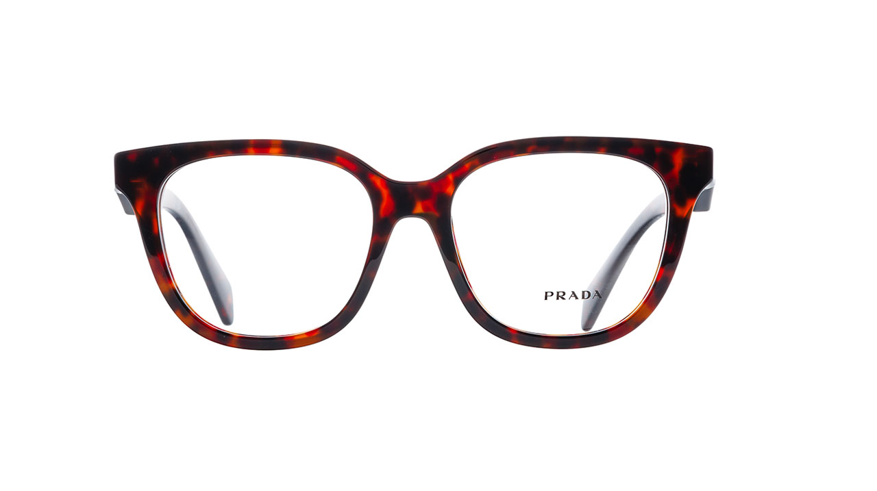 Paire de lunettes de vue Prada Prc11 couleur havane - Doyle