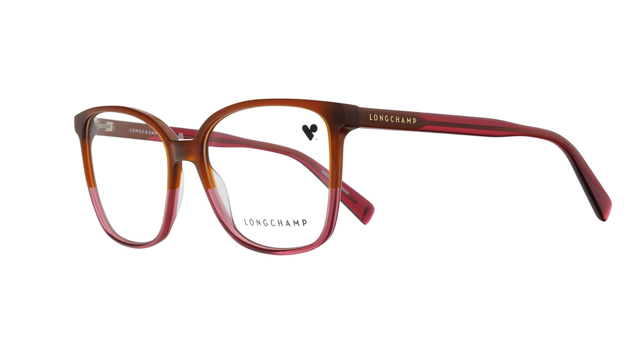 Paire de lunettes de vue Longchamp Lo2753n couleur n/d - Côté à angle - Doyle