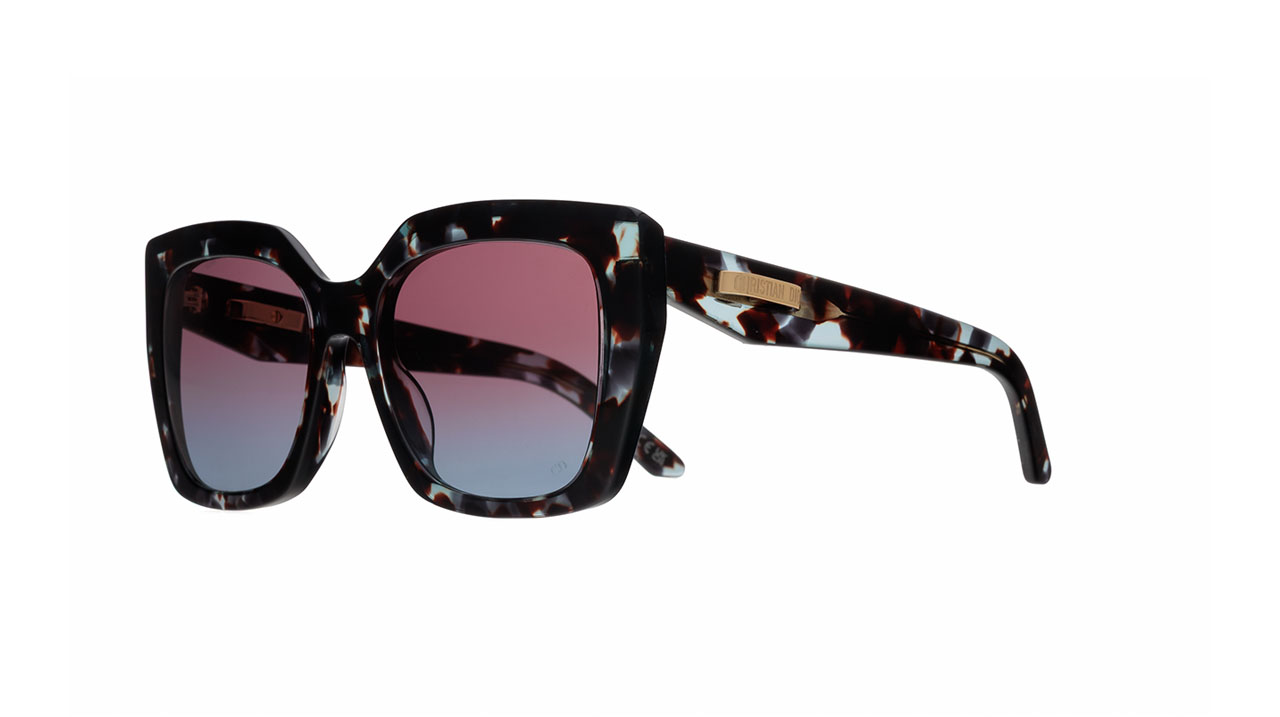 Paire de lunettes de soleil Christian-dior Cdior s5i /s couleur n/d - Côté à angle - Doyle