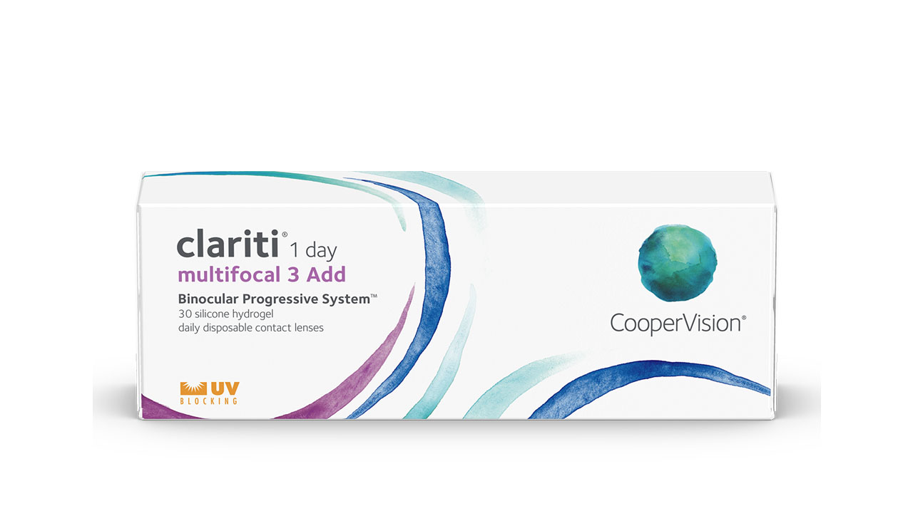 Contact lenses Clariti 1 day multifocale 3 additions - Doyle