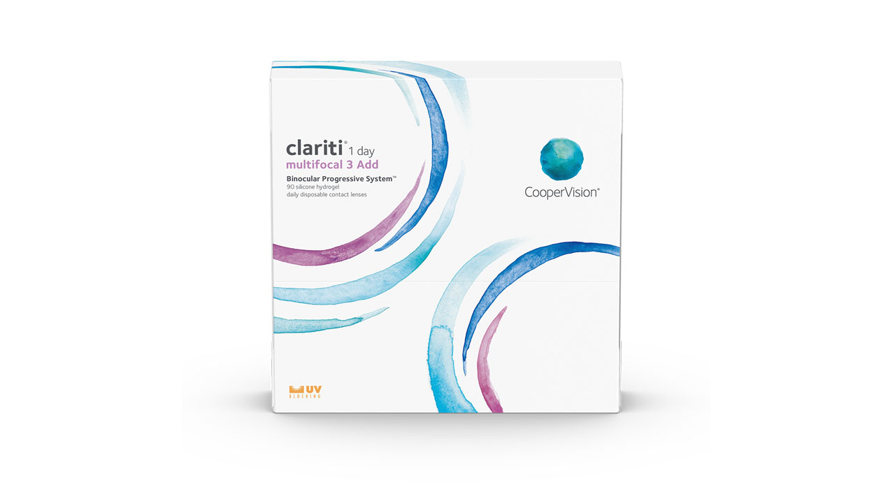 Contact lenses Clariti 1 day multifocale 3 additions - Doyle