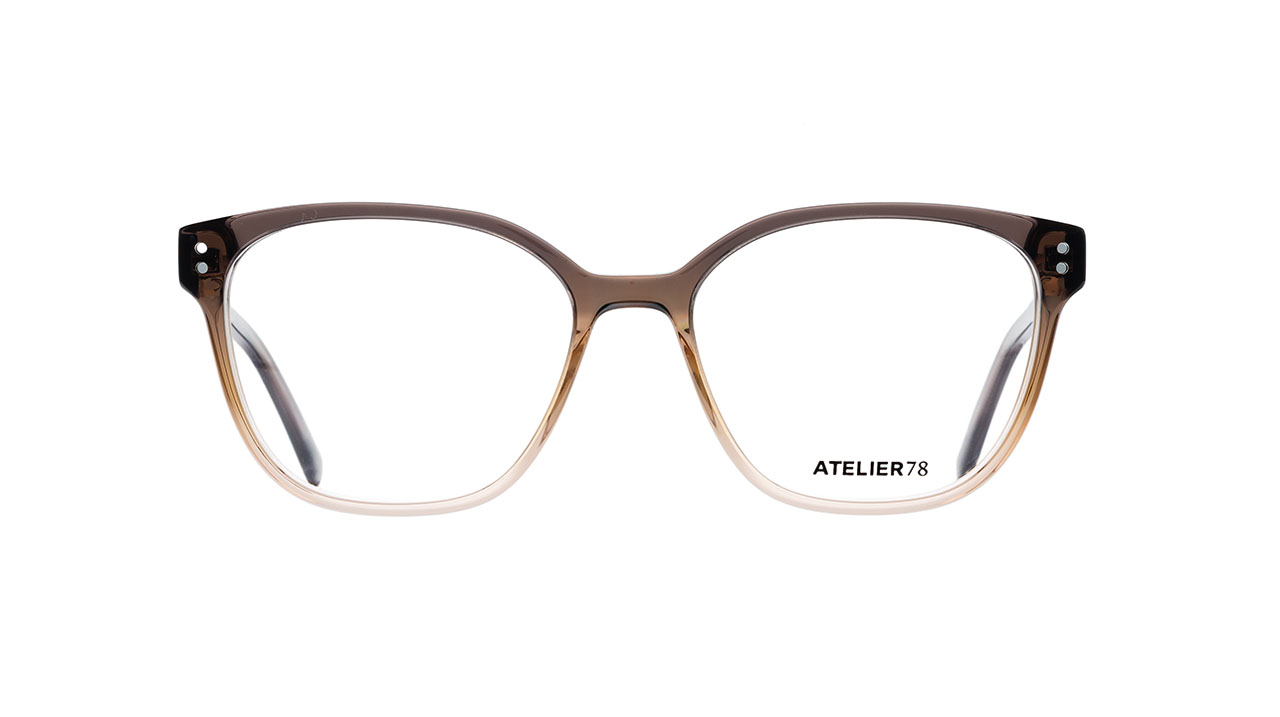 Paire de lunettes de vue Atelier-78 Chantal couleur gris - Doyle