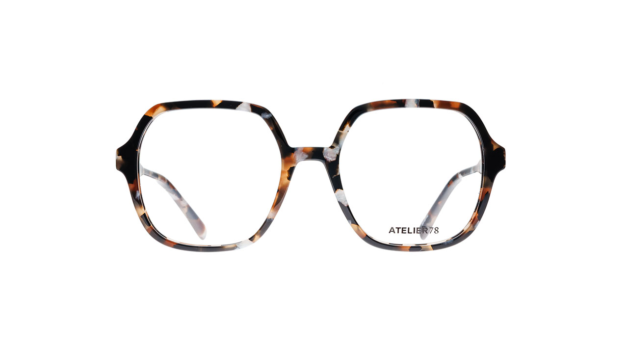 Paire de lunettes de vue Atelier-78 Angele couleur havane - Doyle