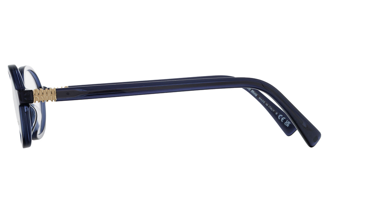 Paire de lunettes de vue Miu-miu Mu01x couleur n/d - Côté droit - Doyle