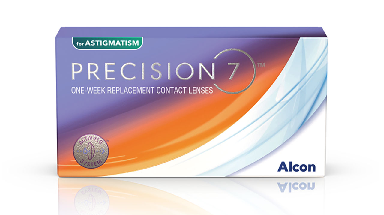 Verres de contact Precision 7 pour l'astigmatisme - Doyle