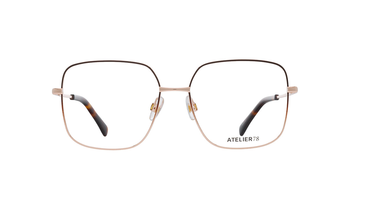 Paire de lunettes de vue Atelier-78 Isabelle couleur bordeaux - Doyle