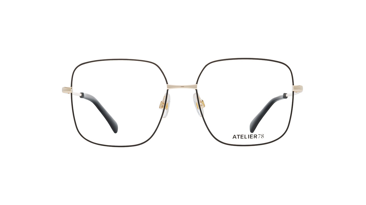 Glasses Atelier-78 Isabelle, black gold colour - Doyle