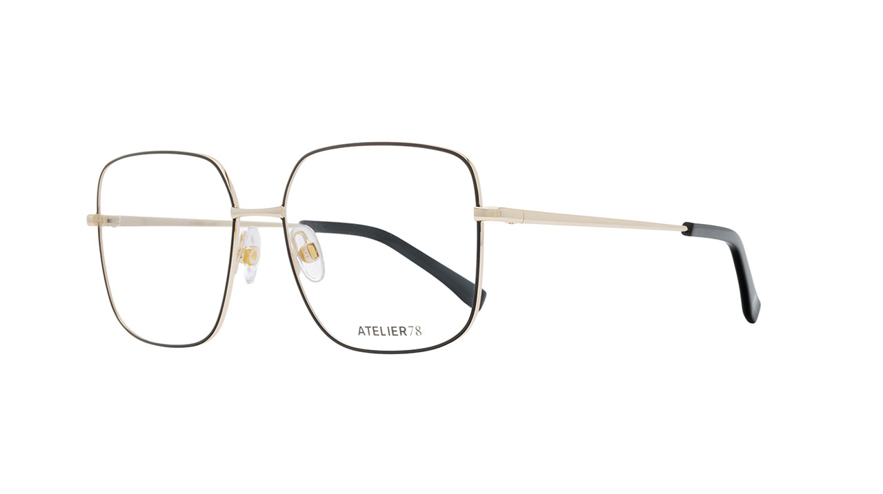 Glasses Atelier-78 Isabelle, black gold colour - Doyle
