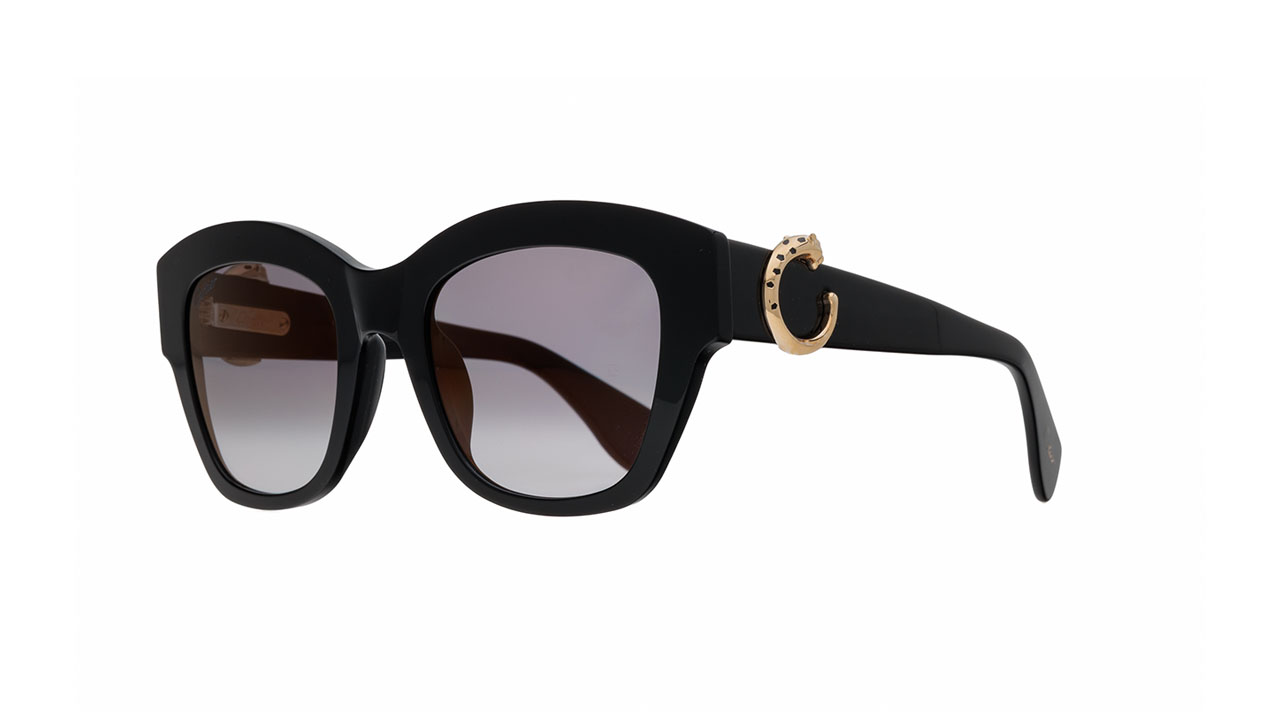 Sunglasses Cartier Ct0547s, black gold colour - Doyle