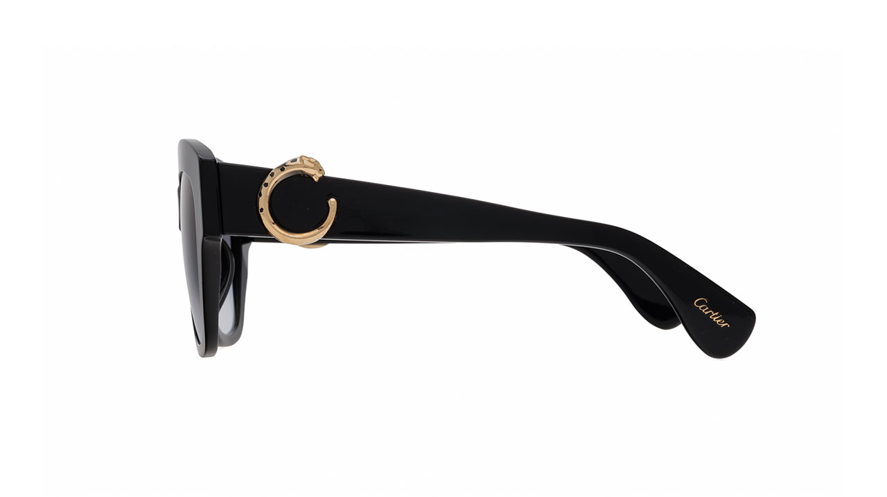 Sunglasses Cartier Ct0547s, black gold colour - Doyle