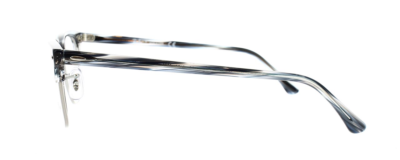 Paire de lunettes de vue Ray-ban Rx5154 couleur bleu - Côté droit - Doyle