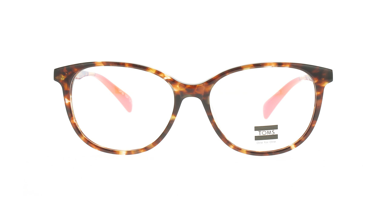 Paire de lunettes de vue Toms Adora couleur rose - Côté à angle - Doyle