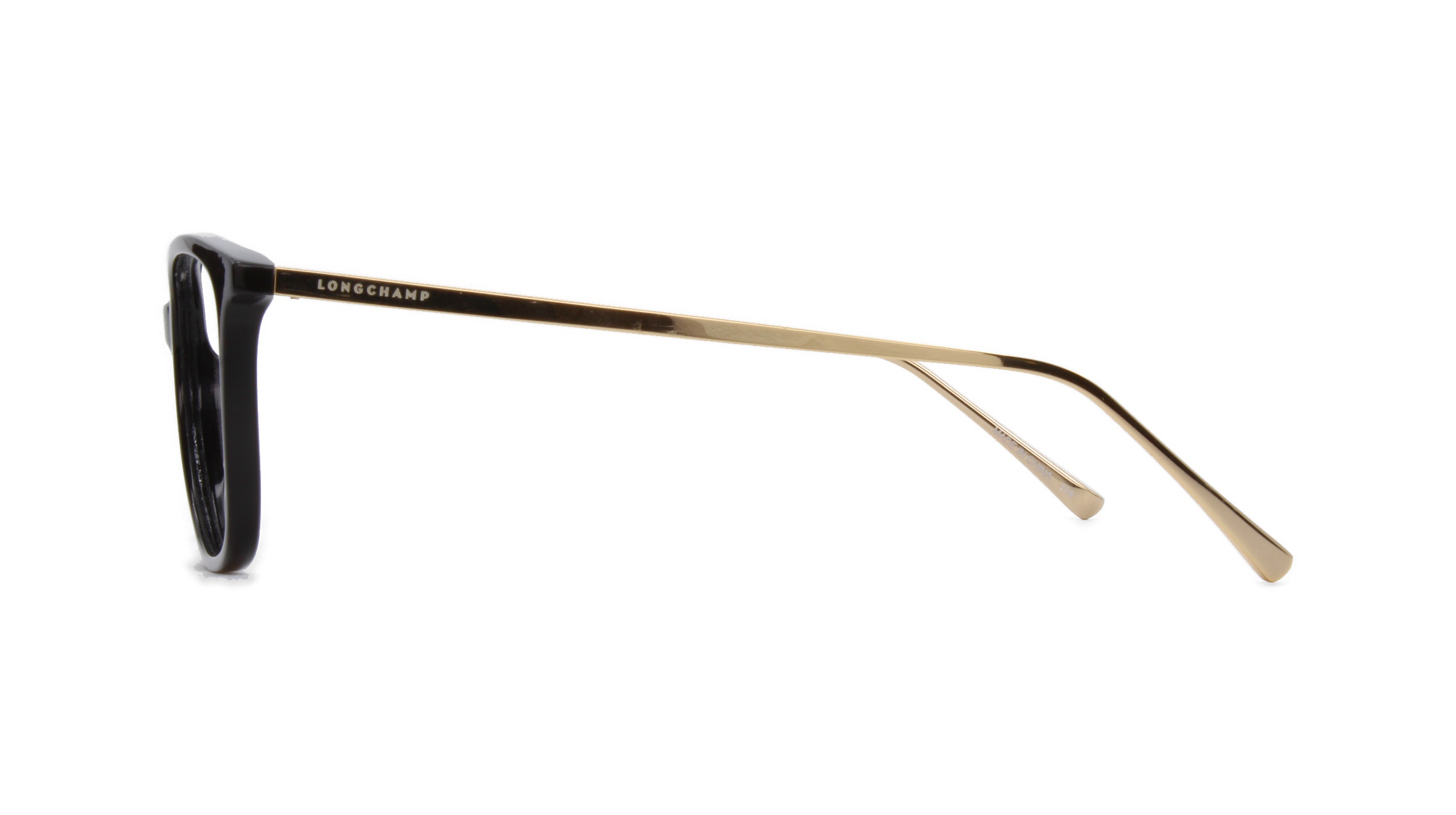 Paire de lunettes de vue Longchamp Lo2606 couleur noir - Côté droit - Doyle