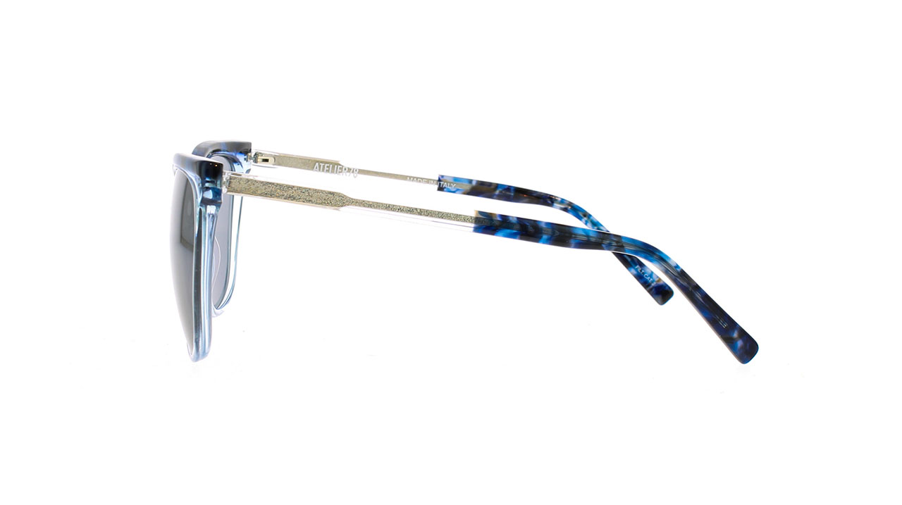 Paire de lunettes de soleil Atelier78 Joanna/s couleur bleu - Côté droit - Doyle