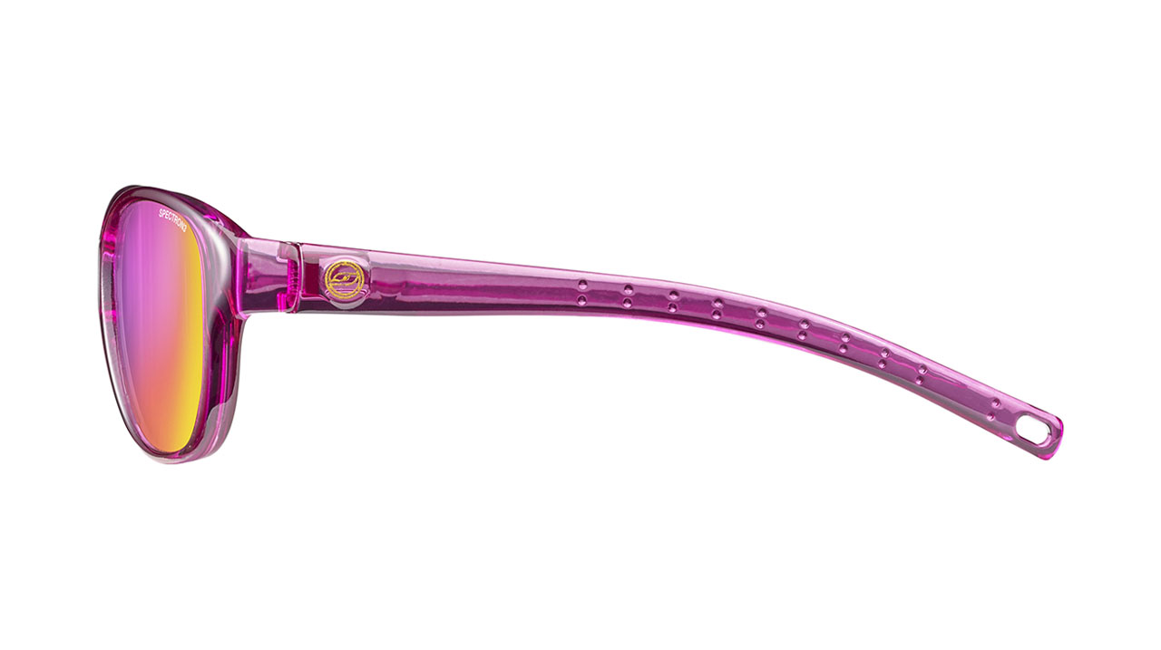 Paire de lunettes de vue Julbo Js508 romy couleur mauve - Côté droit - Doyle