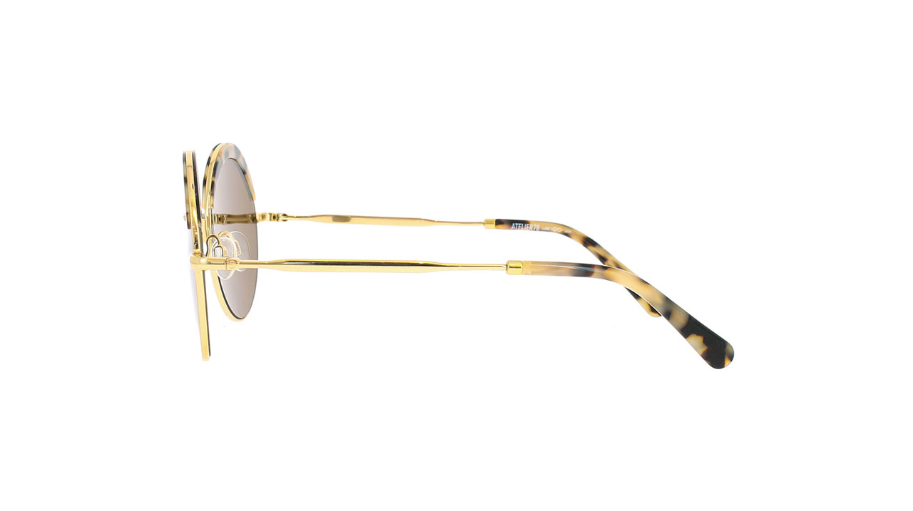Paire de lunettes de soleil Atelier78 Folii /s couleur noir - Côté droit - Doyle